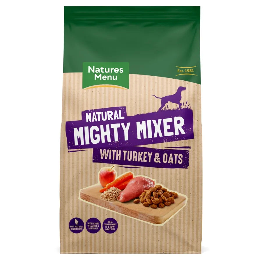 Natures Menu Mighty Mixer with Turkey & Oats