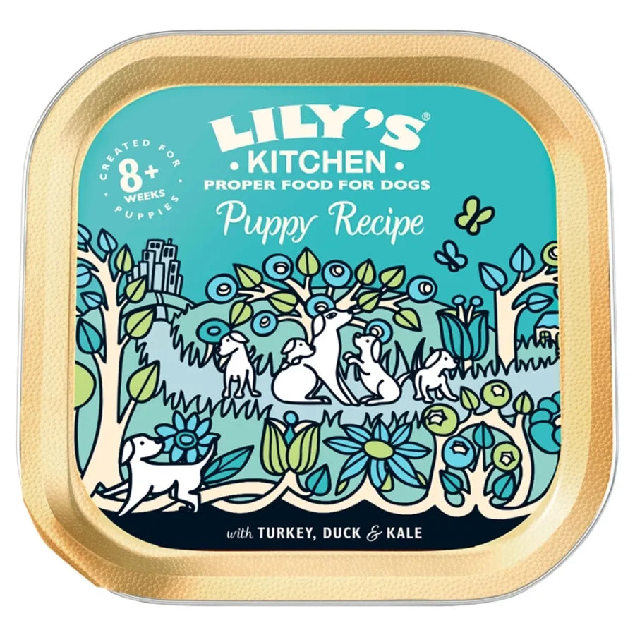 Lilys Kitchen Dog Tray Puppy Recipe Turkey & Duck