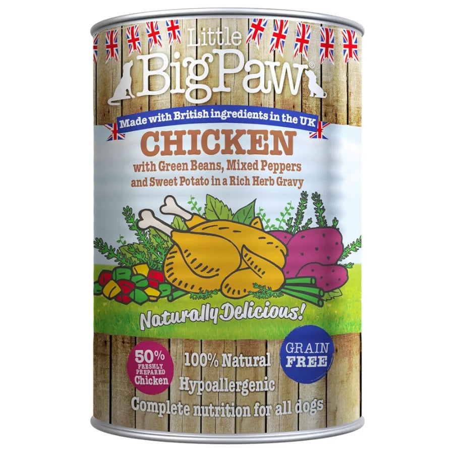 Little Big Paw Dog Naturally Delicious Chicken Tins