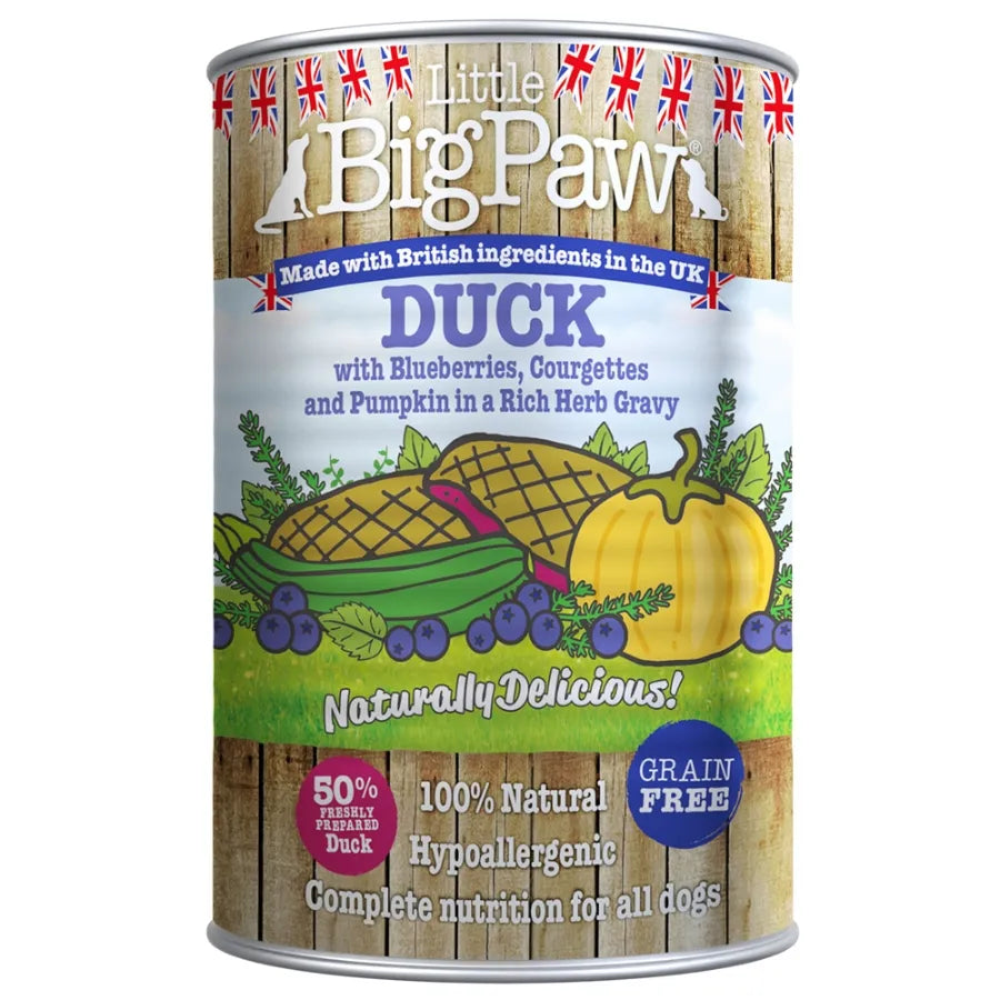 Little Big Paw Dog Naturally Delicious Duck