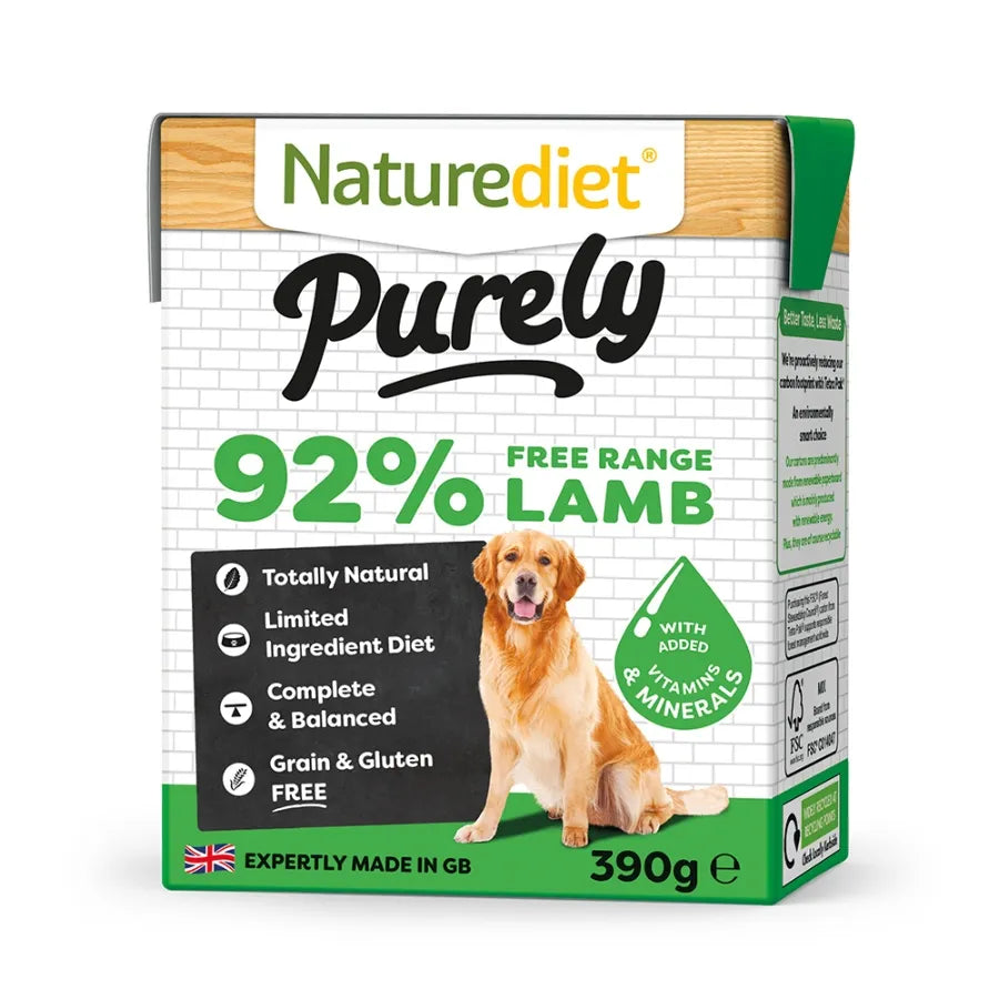 Naturediet Dog Purely Lamb Tray