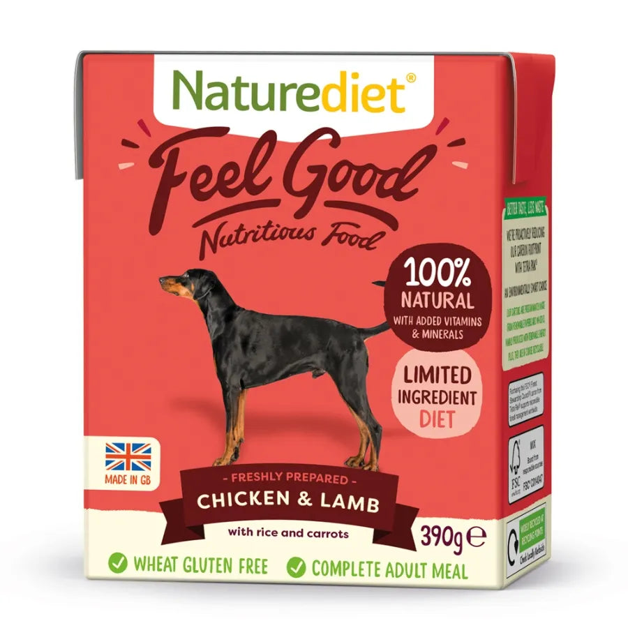 Naturediet Feel Good Chicken & Lamb Tetra Pack
