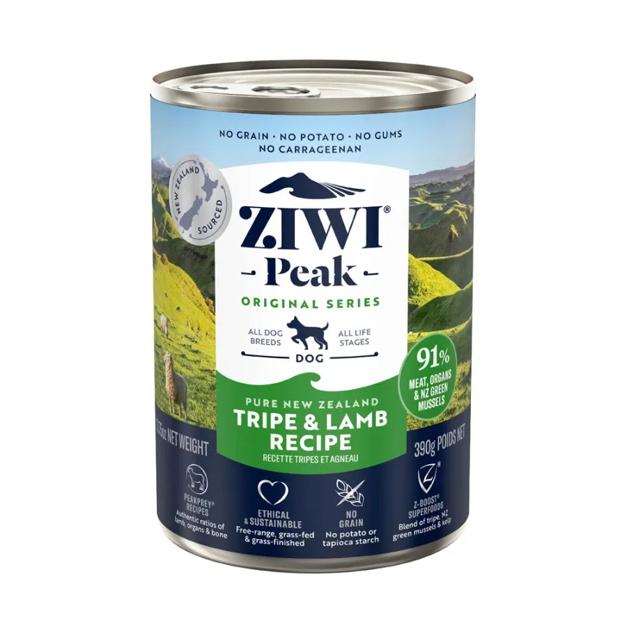 Ziwi Peak Dog Cuisine Tins Tripe & Lamb