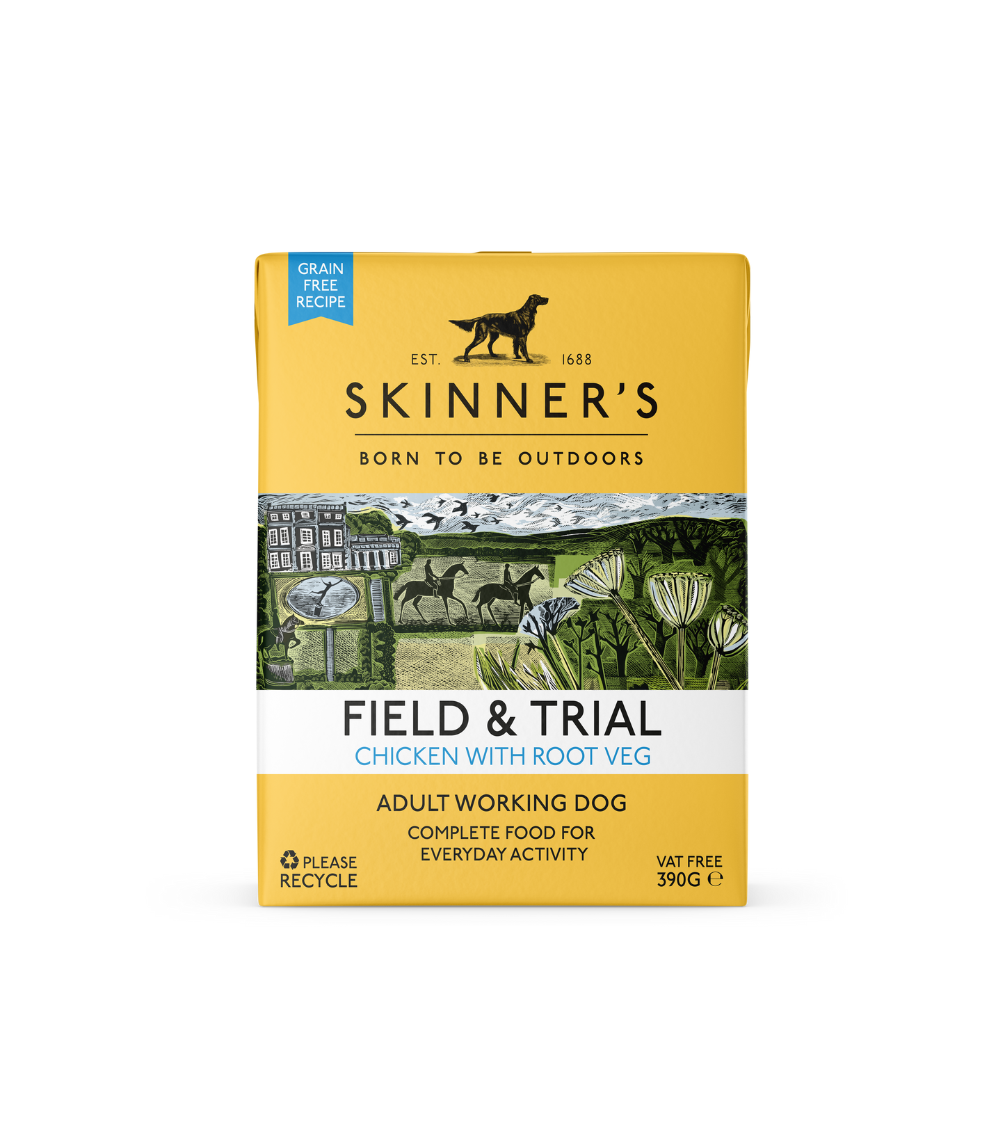 Skinners Field & Trial Dog Tetra Chicken With Root Vegetables