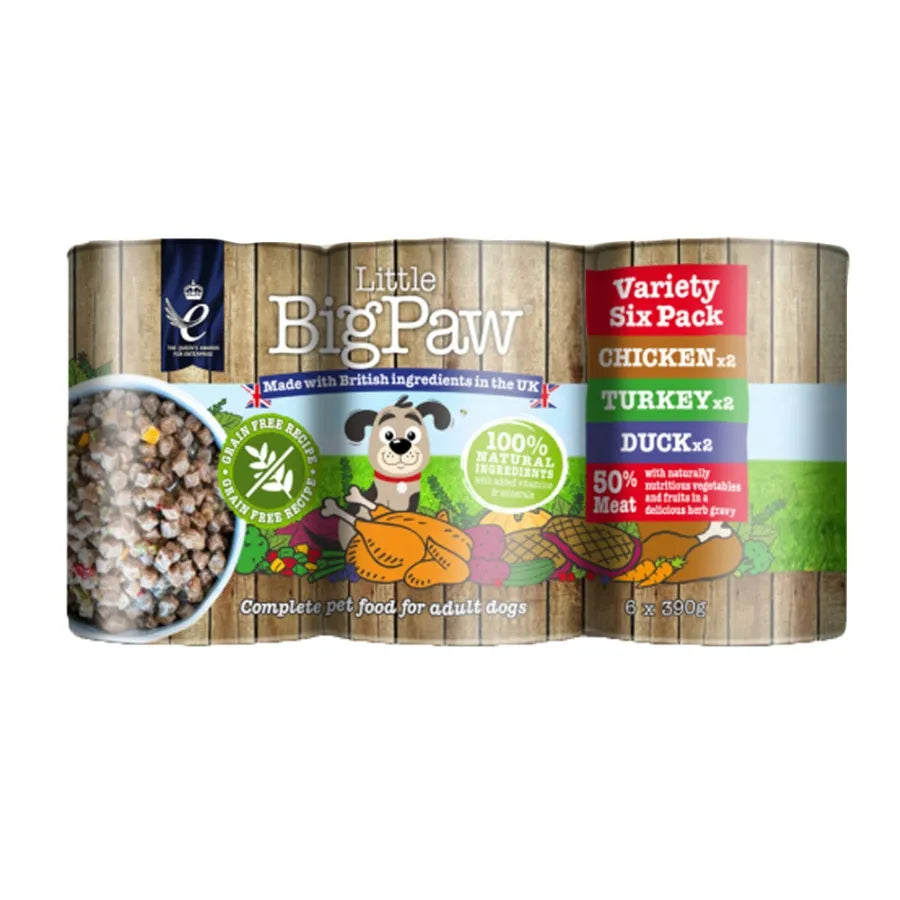 Little Big Paw Adult Variety Poultry Assorted Tins