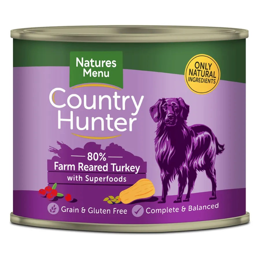Natures Menu Country Hunter Dog Turkey