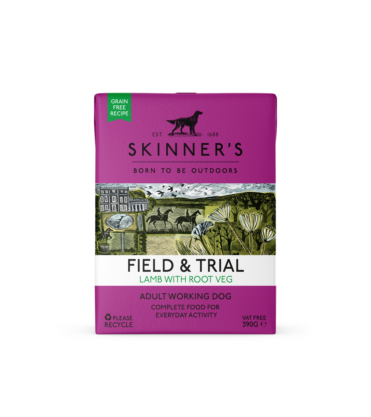 Skinners Field & Trial Dog Tetra Lamb With Root Vegetables