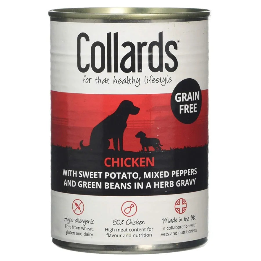 Collards Grain Free Chicken In Gravy Tins