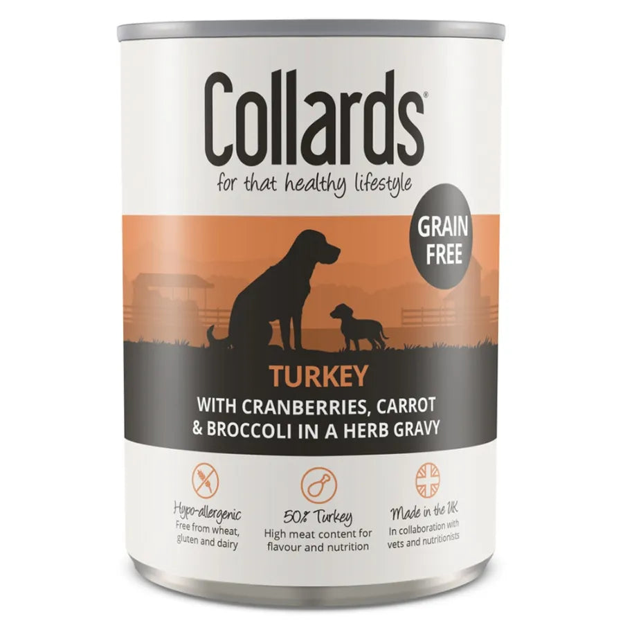 Collards Grain Free Turkey In Gravy Tins