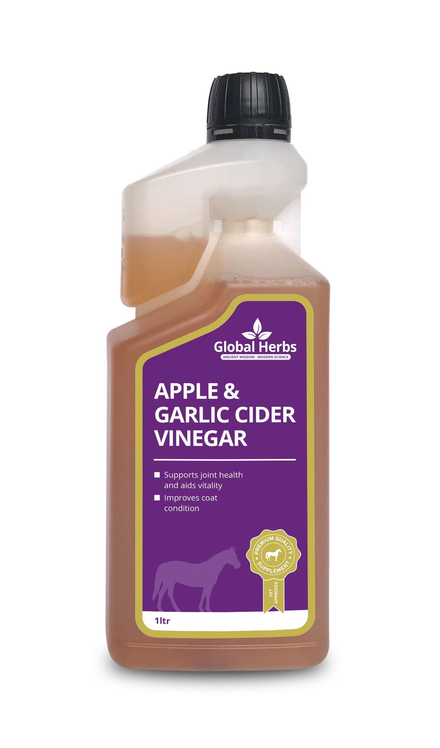 Global Herbs Apple & Garlic Cider Vinegar