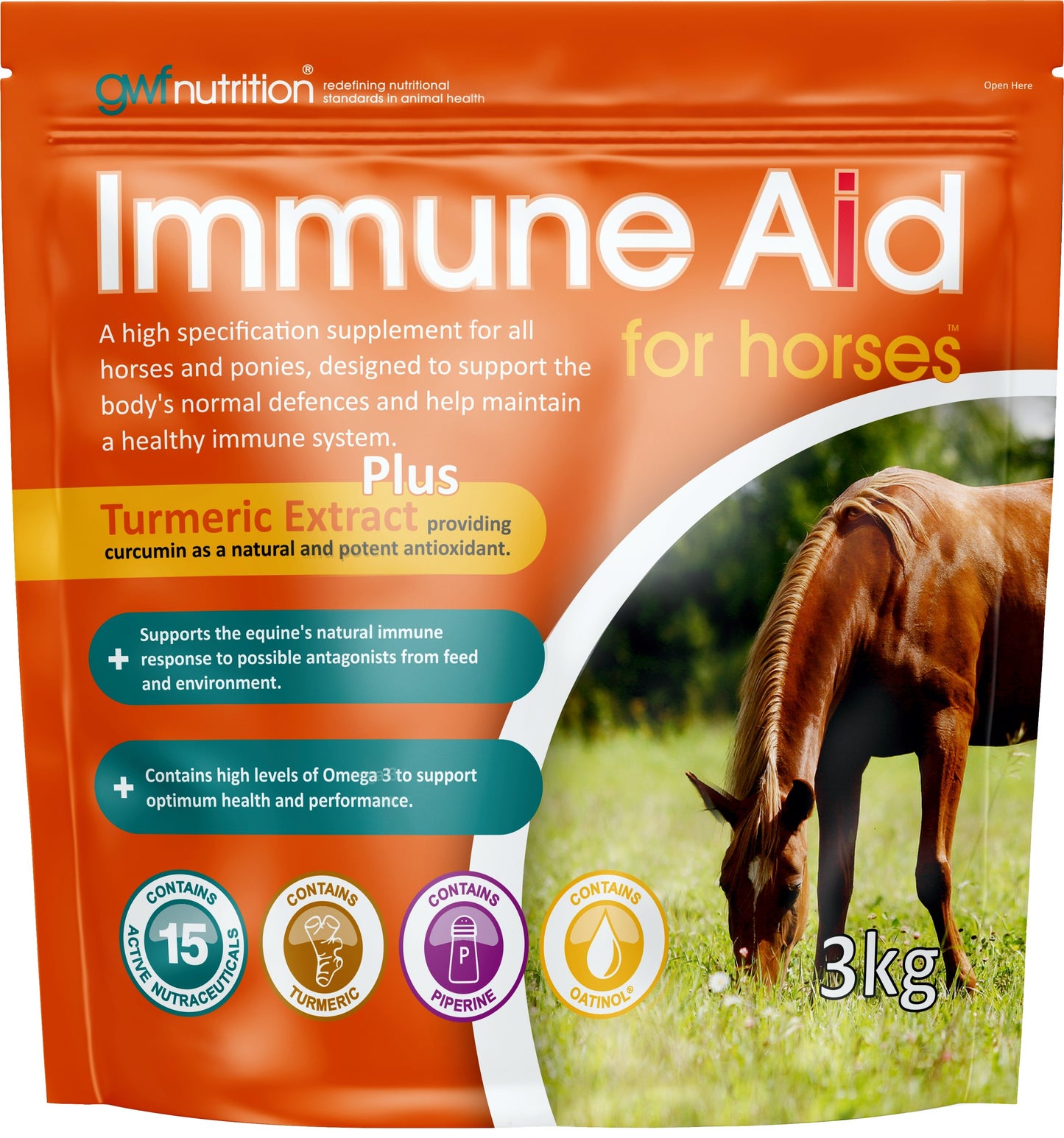 Growell Feeds Immune Aid Horses