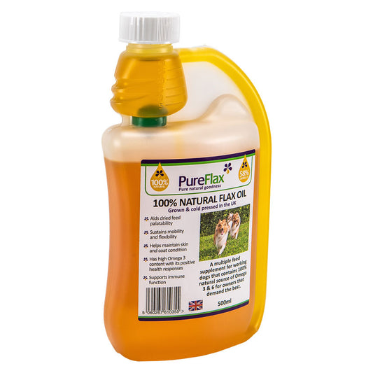 PureFlax Linseed Oil for Dogs/Horses